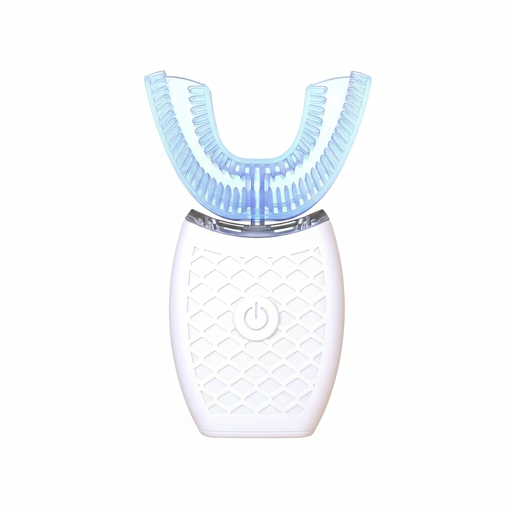 U-Type Toothbrush 360 Degrees Intelligent Silicon Head Sonic Electric Toothbrush Automatic USB Charge Waterproof Toothbrush