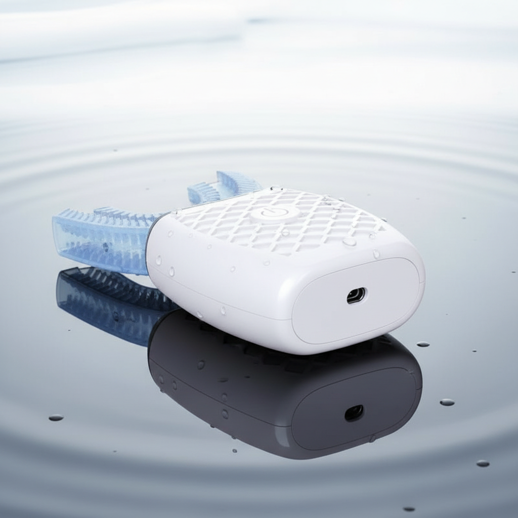 U-Type Toothbrush 360 Degrees Intelligent Silicon Head Sonic Electric Toothbrush Automatic USB Charge Waterproof Toothbrush